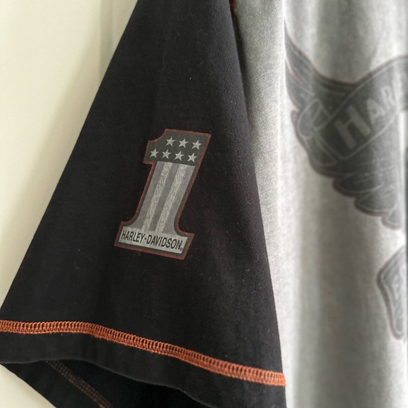 Harley-Davidson Men’s Iron Bond Raglan Tee - Picture 3 of 3